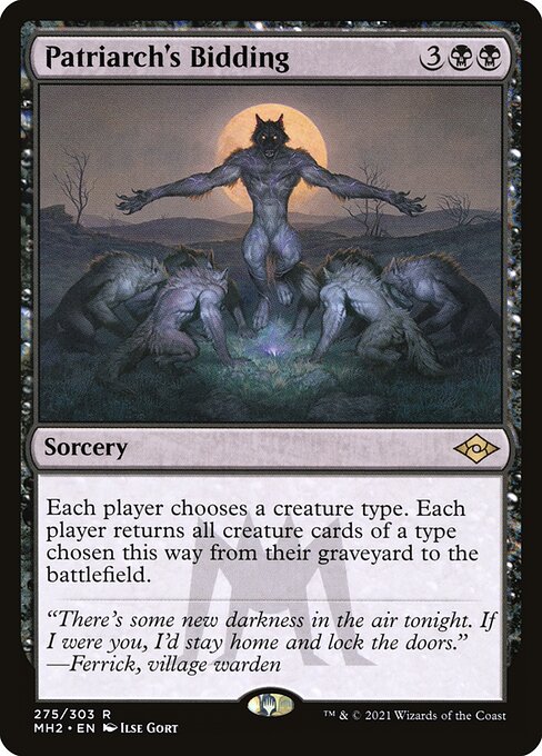 [Foil] MH2 275 Patriarch's Bidding R