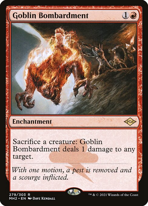 [Foil] MH2 279 Goblin Bombardment R