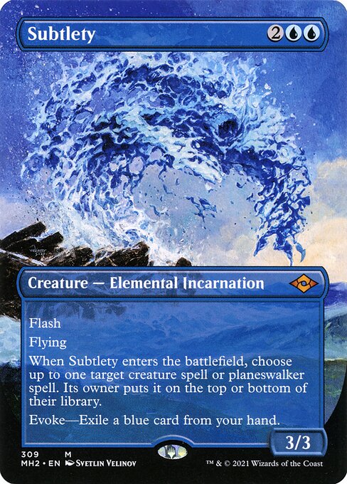 [Foil] MH2 309 Subtlety (Borderless) M