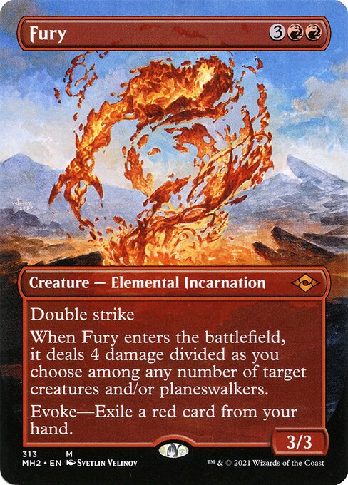 [Foil] MH2 313 Fury (Borderless) M