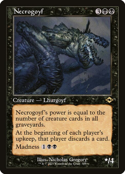 MH2 398 Necrogoyf (Retro Frame) R