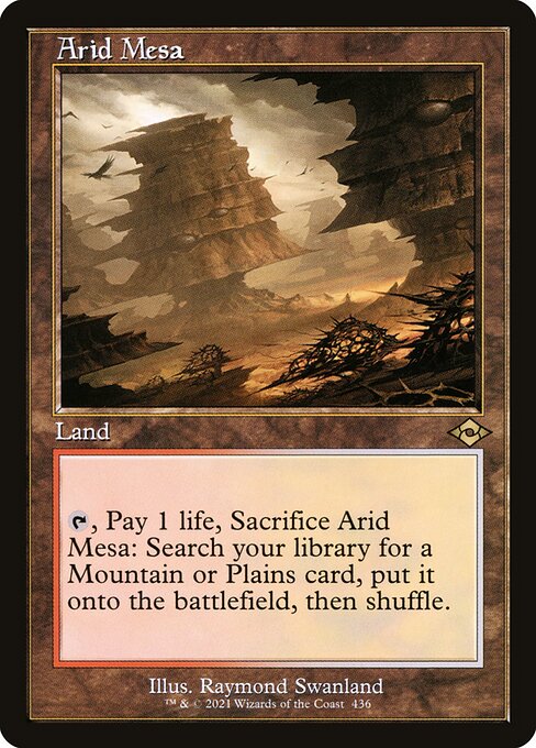 MH2 436 Arid Mesa (Retro Frame)
