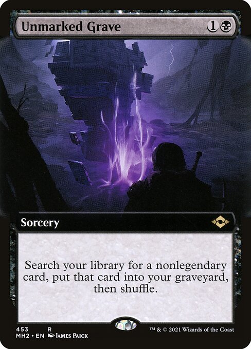 MH2 453 Unmarked Grave (Extended Art) R