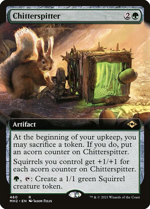 [Foil] MH2 460 Chitterspitter (Extended Art) R