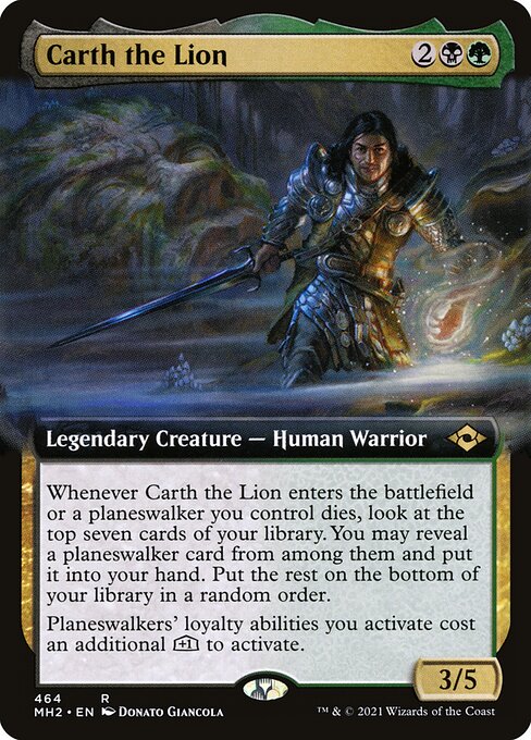 MH2 464 Carth the Lion (Extended Art) R