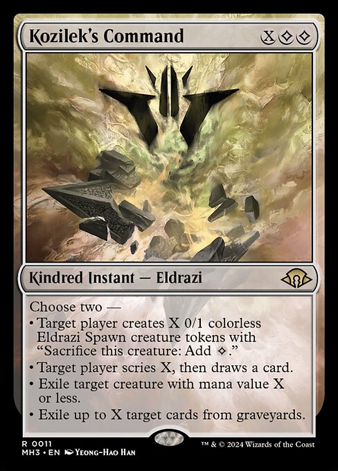 MH3 011 Kozilek's Command R
