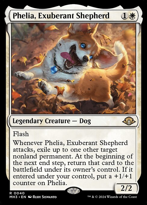 MH3 040 Phelia, Exuberant Shepherd R