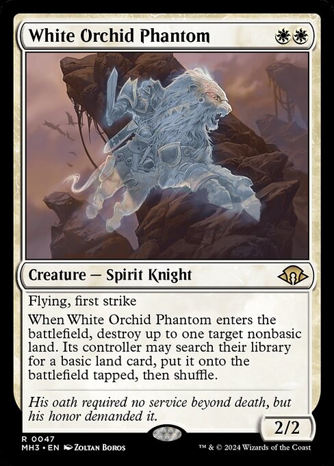 MH3 047 White Orchid Phantom R