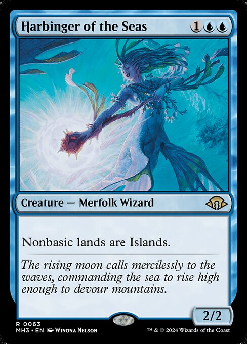 [Foil] MH3 063 Harbinger of the Seas R