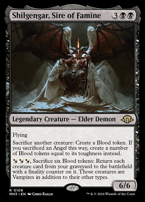 MH3 109 Shilgengar, Sire of Famine R
