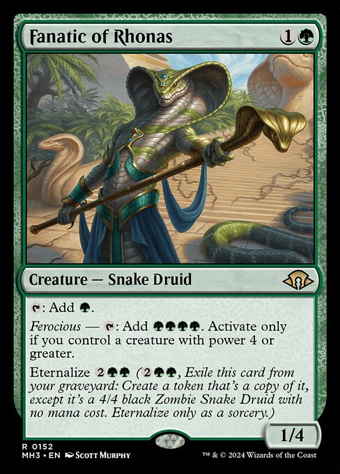 [Foil] MH3 152 Fanatic of Rhonas R