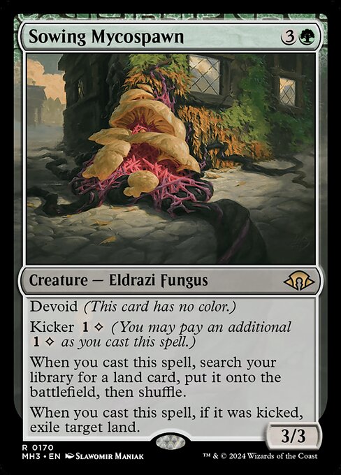 [Foil] MH3 170 Sowing Mycospawn R