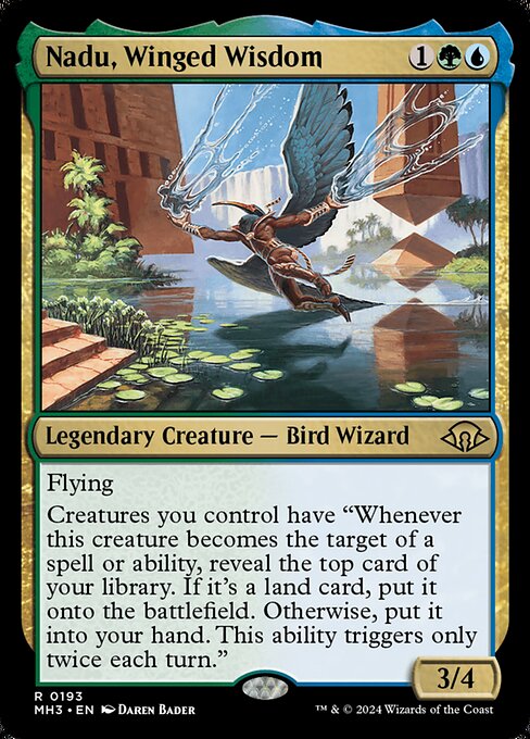 MH3 193 Nadu, Winged Wisdom R