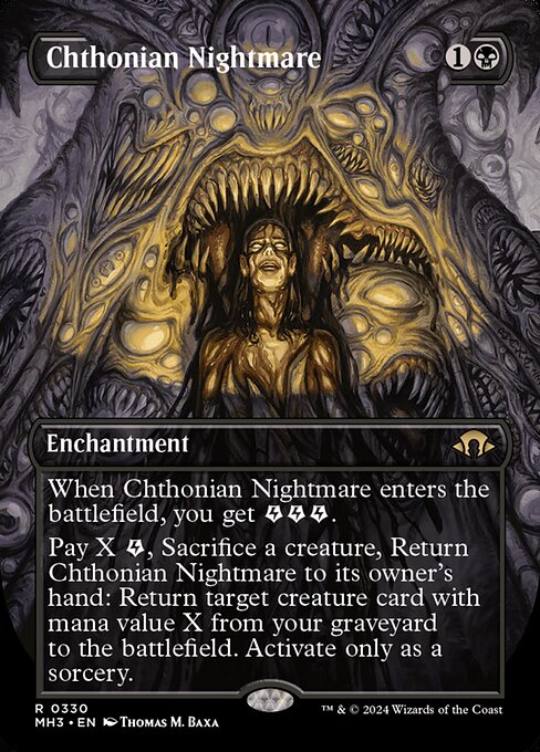 MH3 330 Chthonian Nightmare (0330 - Borderless) R