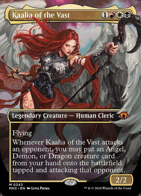 MH3 343 Kaalia of the Vast (0343 - Borderless) M