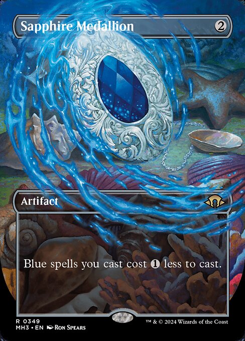 MH3 349 Sapphire Medallion (0349 - Borderless) R