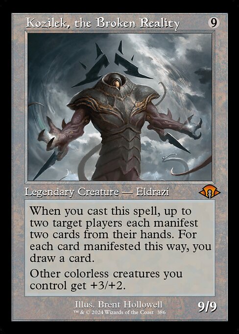MH3 386 Kozilek, the Broken Reality (0386 - Retro Frame) M