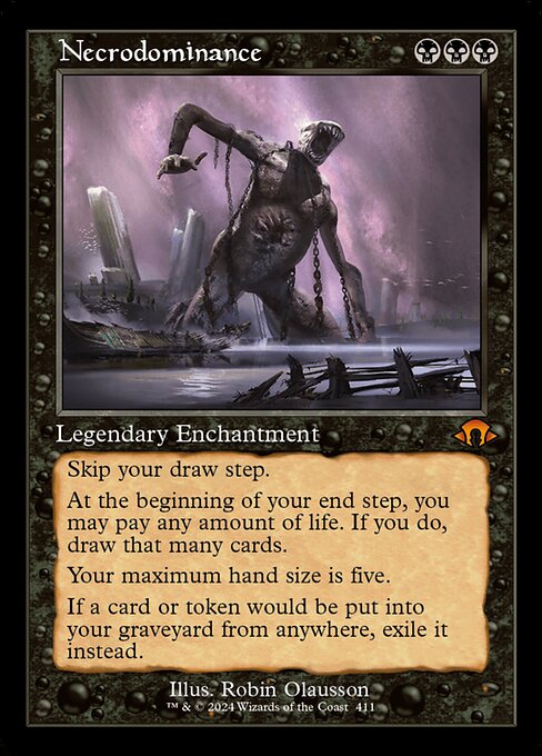 MH3 411 Necrodominance (0411 - Retro Frame) M