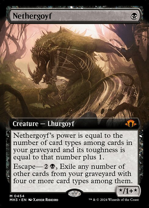 MH3 454 Nethergoyf (0454 - Extended Art) M