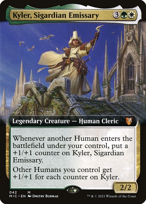MIC 042 Kyler, Sigardian Emissary (Extended Art) M