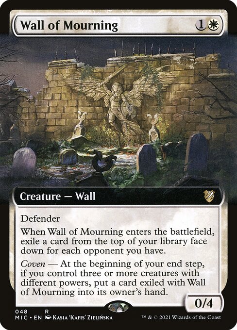 MIC 048 Wall of Mourning (Extended Art) R