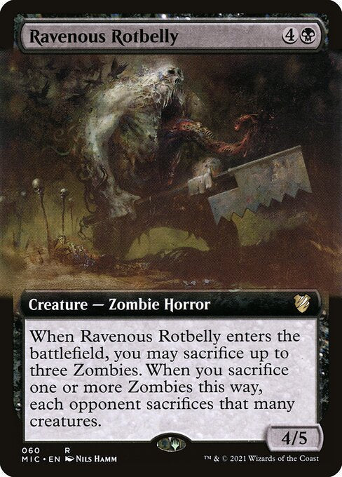 MIC 060 Ravenous Rotbelly (Extended Art) R