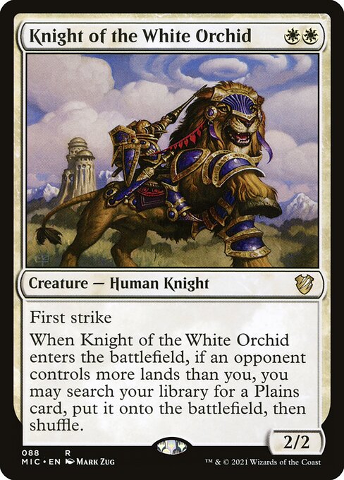 MIC 088 Knight of the White Orchid R