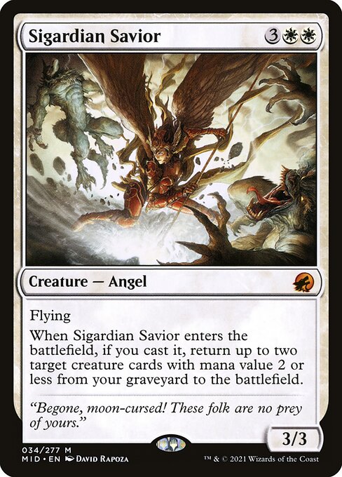 [Foil] MID 034 Sigardian Savior M