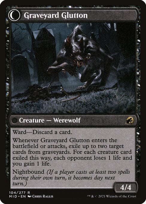 [Foil] MID 104 Graveyard Trespasser R