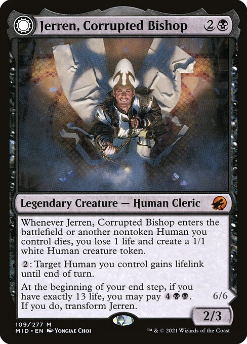 [Foil] MID 109 Jerren, Corrupted Bishop M