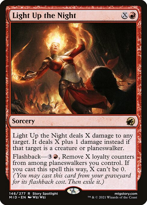 [Foil] MID 146 Light Up the Night R