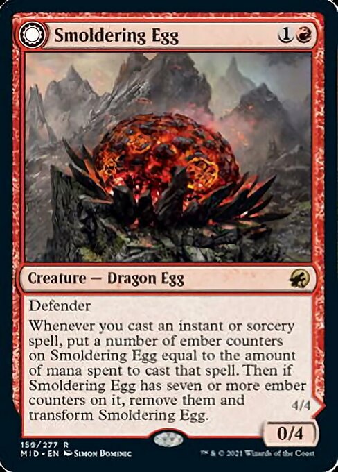 MID 159 Smoldering Egg R