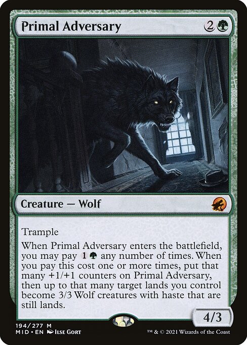 [Foil] MID 194 Primal Adversary M