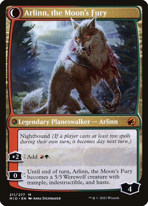 [Foil] MID 211 Arlinn, the Pack's Hope M