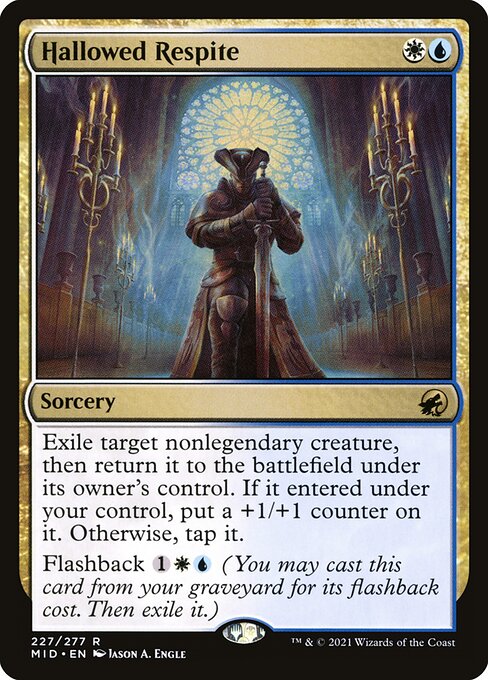 [Foil] MID 227 Hallowed Respite R
