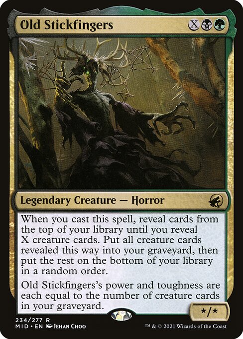 [Foil] MID 234 Old Stickfingers R