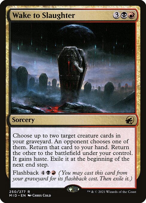 [Foil] MID 250 Wake to Slaughter R