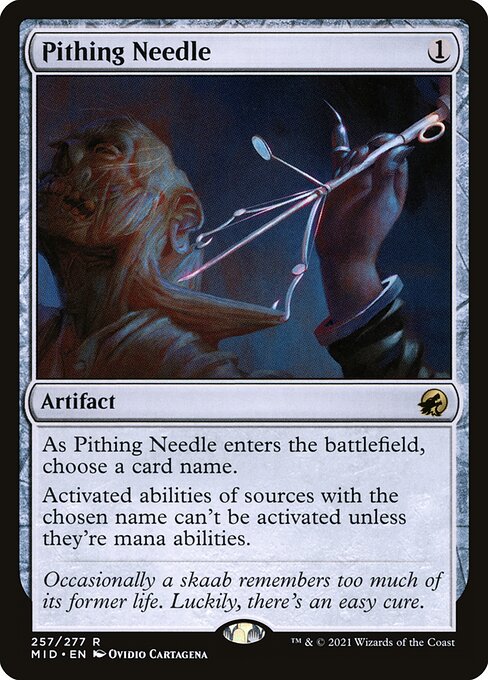 [Foil] MID 257 Pithing Needle R