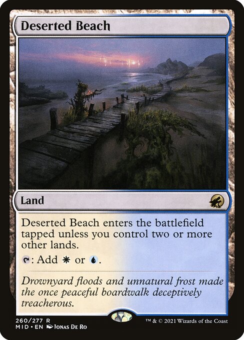 [Foil] MID 260 Deserted Beach R