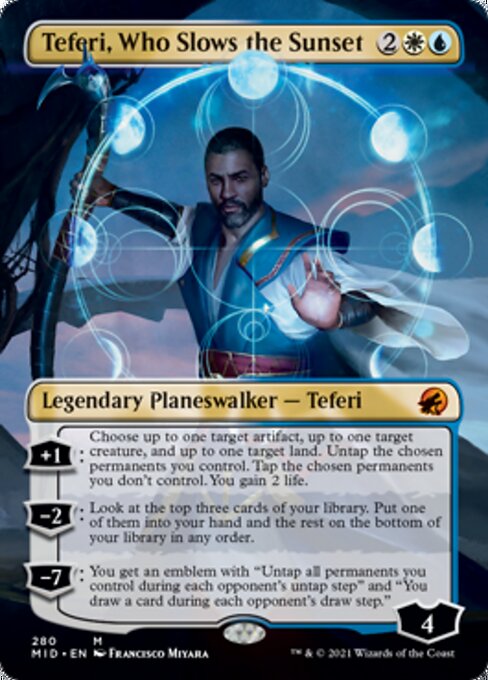 MID 280 Teferi, Who Slows the Sunset (Borderless) M