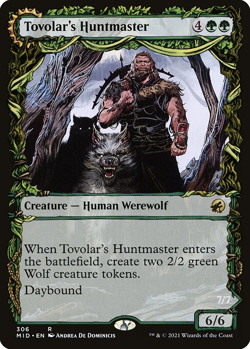 [Foil] MID 306 Tovolar's Huntmaster (Showcase) R