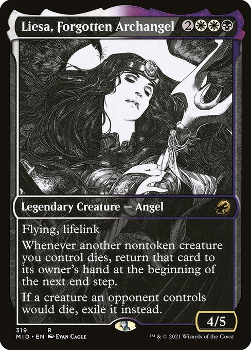 [Foil] MID 319 Liesa, Forgotten Archangel (Eternal Night) R