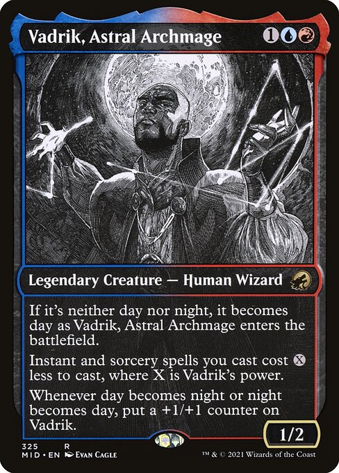 [Foil] MID 325 Vadrik, Astral Archmage (Eternal Night) R