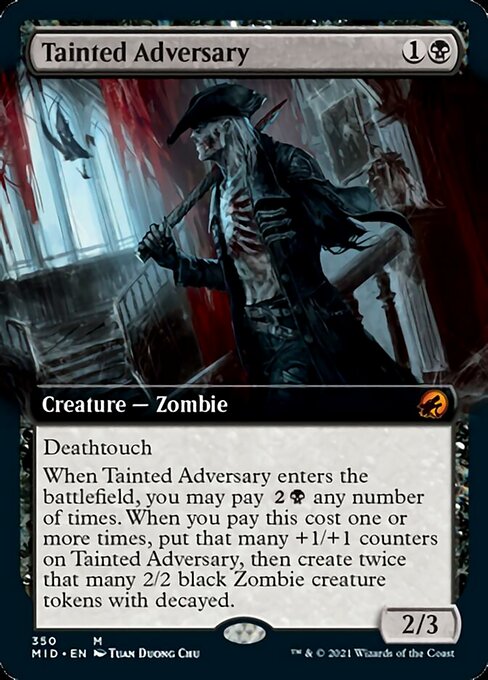 MID 350 Tainted Adversary (Extended Art) M