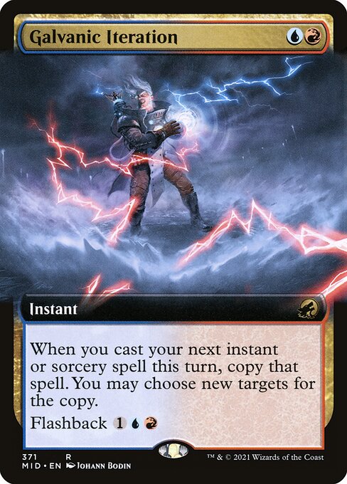 [Foil] MID 371 Galvanic Iteration (Extended Art) R