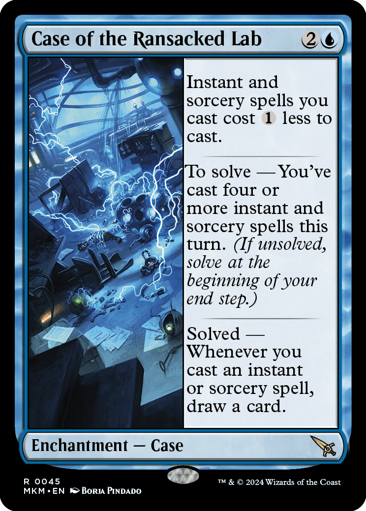 MKM 045 Case of the Ransacked Lab R