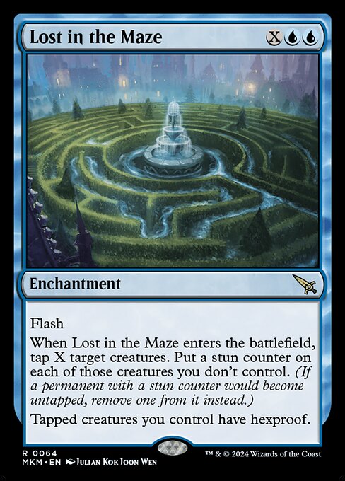 [Foil] MKM 064 Lost in the Maze R