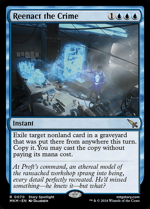[Foil] MKM 070 Reenact the Crime R