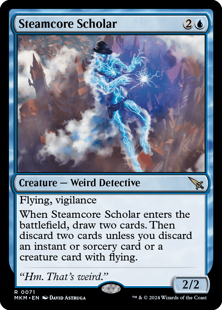 MKM 071 Steamcore Scholar R