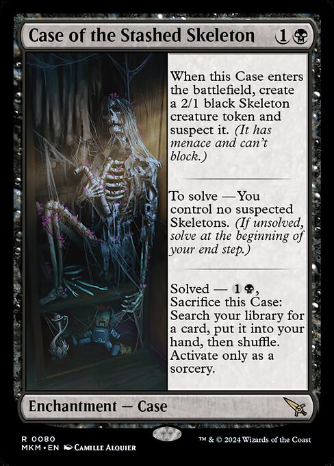 MKM 080 Case of the Stashed Skeleton R